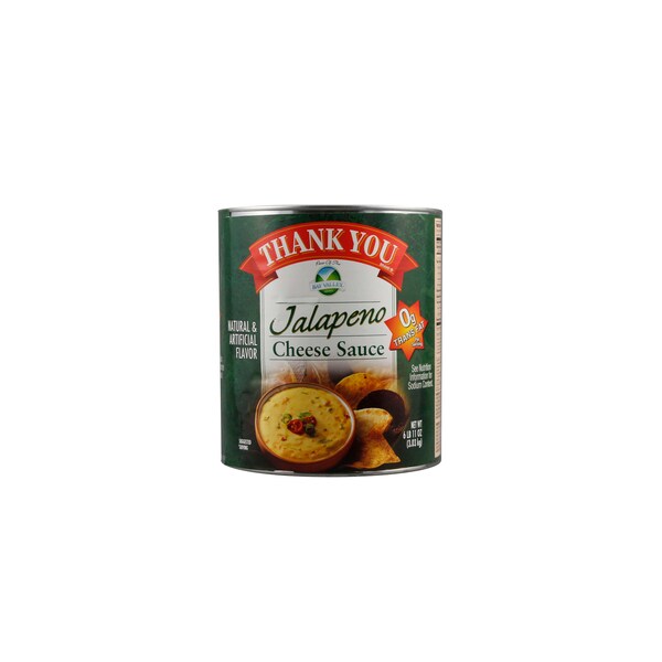 Thank You 7lbs No Trans Fat Jalapeno Cheese Sauce, PK6